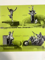 f0206/【TAMIYA NEWS 】1989 人形改造作品集 17 田宮民　タミヤニュース