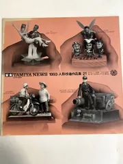 f0207/【TAMIYA NEWS 】1993 人形改造作品集 21 田宮民　タミヤニュース