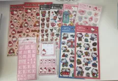 まとめ売り ハローキティ ステッカー & メモ帳 セット