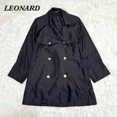 w*a様 LEONARD FASHION ネイビー ケープコート - メルカリ