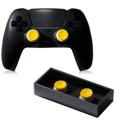 EZ フリーク PS5 PS4 SWITCH プロコン 用 NOEZ FOXX監修 fps コントローラー スティック カバー エイム向上 イエロー