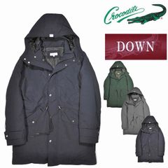 ⭐️クロコダイル⭐️ダウンコート⭐️CROCODILE⭐️ネイビー⭐️未使用に近い♪⭐️ クロコダイル crocodile ネイビー ダウンジャケット Lサイズ - メルカリ