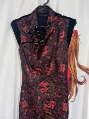 パンクレ イヴ パンク ドラゴンディフュージョン チャイナ チャイナドレス ドレス