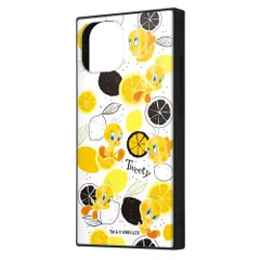 【人気商品】/ / 13 14 ケース 15 ルーニー・テューンズ/ハイブリッド iPhone カバー イングレム KAKU/トゥイーティー_総柄