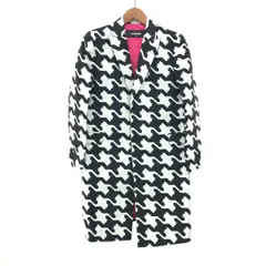 Dsquared2 ディースクエアード チェスターコート サイズ:40 千鳥格子柄 S45290   ブラック/ホワイト レディース / 240001174714のサムネイル