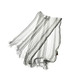 MISSONI ミッソーニ ストール  ストライプ    ブラック/ホワイト/グレー レディース / 241004012173