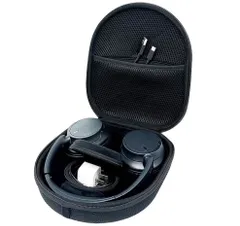 ヘッドホンケース 汎用ヘッドホンバッグ 携帯用 耐衝撃EVAカバー ハンドル付き ソニー・ボーズ・JBL適用