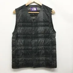 ザノースフェイス THE NORTH FACE PURPLE LABEL  Tweed Print Down　ダウンベスト　ND2553N メンズ S ISItems【USED】【古着】【中古】50149452