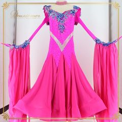 社交ダンス 衣装 スタンダードドレス ワンピース スタンダード