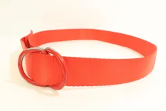 【中古】 Y-3 メンズベルト -- ベルト Y-3 -- 赤 レッド ロゴ