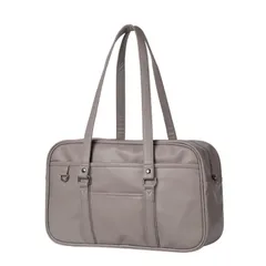 [Osteenii] スクールバッグ 合皮 スクバ 女子 高校生 学生 JK 制服 鞄 PU 大容量 茶色 黒 通学