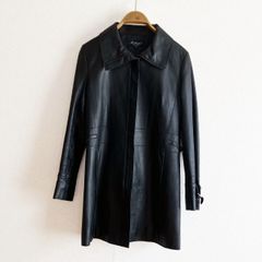 ヴィンテージ】Danier ダニエル レザーコート ブラック 本革 - メルカリ