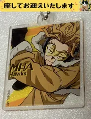 e➕僕のヒーローアカデミア➕　ホークス　アクリルキーホルダー