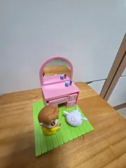 짱아 白 シロ 化粧台 万年カレンダー