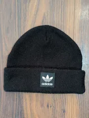 adidas originals アディダスオリジナルス 秋冬用 ニット帽 ビーニー 黒