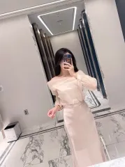 (1回着用) シルキースカート ドオウブ ドベラ THE MANON ROSSUM J