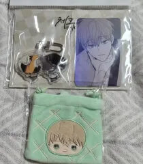 まとめ ONE MOFUN CHECKMATE SD アクリル キーホルダー セット + 뿌없나 희서 ポーチ