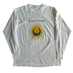 希少 90s King Crimson ヴィンテージ バンドTシャツ 当時物 L 希少 ヴィンテージ バンドTシャツ KING CRIMSON 当時物 L