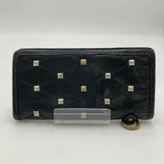 【現状渡し品】CALEE キャリー 長財布 メンズ CL-09ST115 牛革 スタッズロングウォレット 【201-251221-SY-04-iwa】