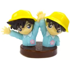 【中古】食玩 トレーディングフィギュア 【シークレット】工藤新一＆毛利蘭(保育園児ver.) 「チョコエッグ 名探偵コナン」