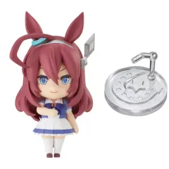 【中古】食玩 トレーディングフィギュア 6.ミホノブルボン 「ウマ娘 プリティーダービー ミニキャラコレクション 01」