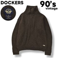 DOCKERS 刺繍ロゴ スウェット L 緑青 裏起毛 ドッカーズ 無地 - メルカリ