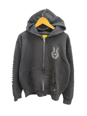 FR2 ジップアップパーカー　#FR2 FR2◇ジップパーカー/M/ポリエステル/BLK : セカンドストリートYahoo