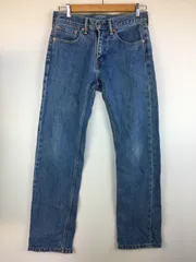 Levi's505 ウォッシュドジーンズ メンズ W29 L30 ブルー 4011202512170056
