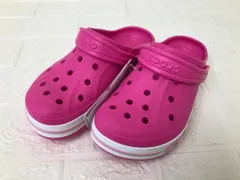 クロックス キッズ バヤバンド クロッグ エレクトリックピンク J3/21cm