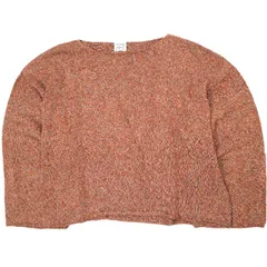 新品 BASERANGE ベースレンジ 24AW フランス製 SEIRA PULLOVER オーガニックコットン メランジニット KNSEP-CO-AU24 XS/S Rust Melange セーター 定価30,910円 トップス g22960のサムネイル