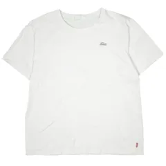 GOD SELECTION XXX ゴッドセレクション トリプルエックス 日本製 Logo Embroidered Tee ワンポイント刺繍クルーネックTシャツ XL ホワイト 半袖 トップス g23295