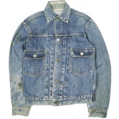 極上】40-42 507XX ハギ付同等サイズ 50年代 鬼ヒゲ リーバイス - メルカリ