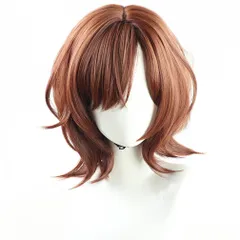LAOBAO コスプレ ウィッグ 樋口円香 カツラ 耐熱 変装用ウィッグ 茶色 ボブ コスチューム小物 パーティー ハロウィン 仮装 文化祭 イベント cosplay wig