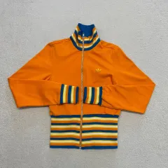 アディダス ファイヤーバード バイカラー トラックジャージ 85 オレンジ