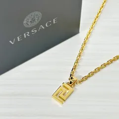 VERSACE ヴェルサーチェ ネックレス GRECA メデューサ グリーク DG17334S DMT1 D00H ゴールド 金 ロゴ ヴェルサーチ ベルサーチ メンズ レディースのサムネイル