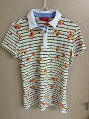 FANTOM フラワー ストライプ 半袖 KARA Tシャツ