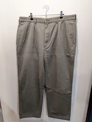 90s　 POLO RALPH LAUREN　ポロラルフローレン　チノパン　ポロチノ　ANDREW PANT　2タック　グレーカーキ　ホンジュラス製　W38