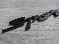 ● SUZUKI スイフト スポーツ ZCZC32S,ZC33系 リア専用 sport MAD BLACK マッドブラック エンブレム 軽量ABS製 新品未開封品!