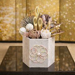 正月飾り】くすみカラー 門松 水引 お正月飾り 玄関飾り ハンドメイド