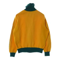 adidas (アディダス) 60S VINTAGE TRUCK JACKET ヴィンテージ 西ドイツ製 デサント製 サイドストライプ トラックジャケット イエロー/グリーン