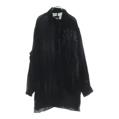 B Yohji Yamamoto ヨウジヤマモト ジップアップ長袖ロングシャツ B Yohji Yamamoto ヨウジヤマモト ジップアップ長袖ロングシ