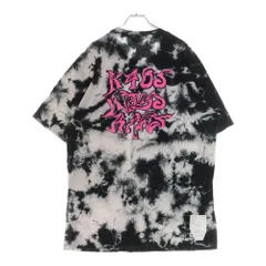 DIESEL (ディーゼル) 20SS タイダイ柄 両面プリント クルーネック半袖Tシャツ カットソー マルチカラー