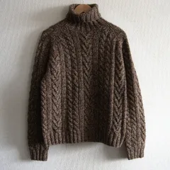 【90S】POLO RALPH LAUREN 【ハンド ニット】L タートルネック セーター 90年代 セーター ポロラルフローレン 25120482