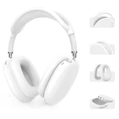 【在庫処分】Airpods Max用アクセサリー 傷防止イヤーパッドカバー/イヤーカップカバー/ヘッドバンドパッド/ヘッドバンドカバー 1] Apple in [4 AirPods AirPods Maxヘッドホン用シリコンケースカバー Max用ソフトケース