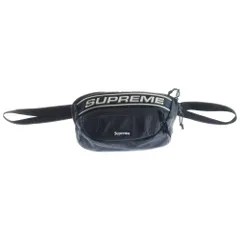 SUPREME (シュプリーム) 23AW Waist Bag 3Dロゴ ウェスト バッグ ポーチ ブラック