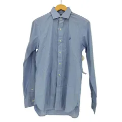 ポロラルフローレン POLO RALPH LAUREN 現行タグ ポニー刺繍 チェック長袖シャツ メンズ  14 1/2