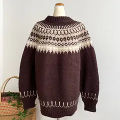 ノルディックニット セーター ヴィンテージ  70's 80's