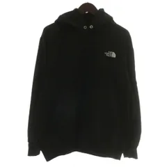 ザノースフェイス THE NORTH FACE スクエアロゴフーディ Square Logo Hoodie パーカー スウェット 裏起毛 長袖 プルオーバー 刺繍 XL 黒 ブラック NT62039 /XZ ■GY01