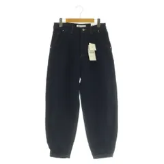ザラ ZARA SLOUCHY テーパード デニムパンツ ジーンズ ハイウエスト USA 4 ネイビー /MY ■OS