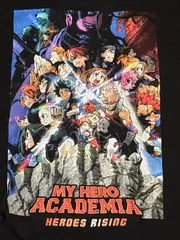 僕のヒーローアカデミア ヒロアカ  オールフォーワン　tシャツ　ヴィラン　ヴィンテージ　ビンテージ　アニメt  漫画　ジャンプ　講談社　ブラック　黒　LからXLサイズ
